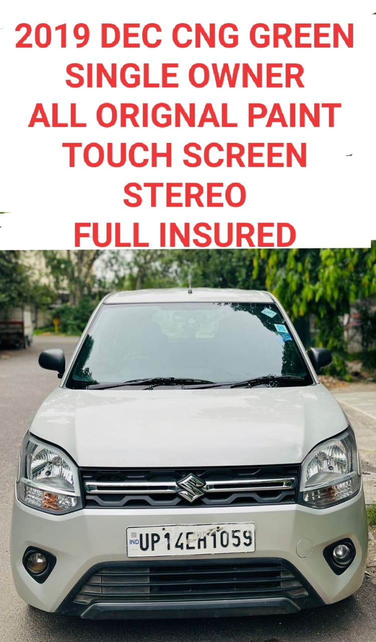  Wagon R  LXI  2019  Green  Silver Vikas Seth - Gurukripa Motors - East Krishna Nagar - Indirapuram 9810114453